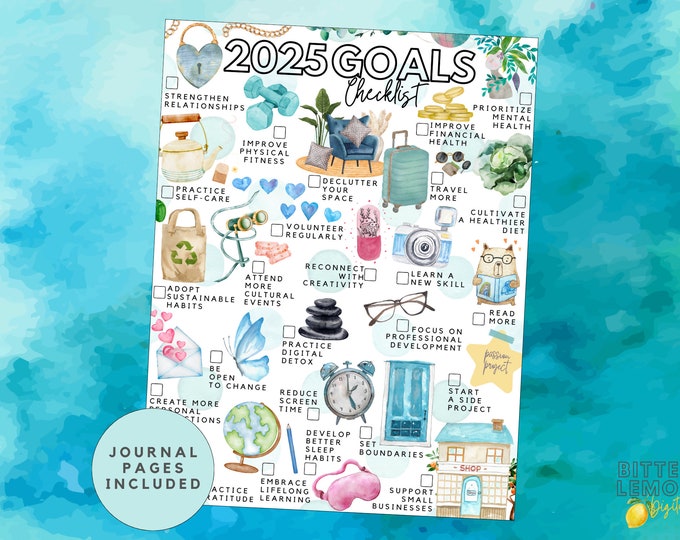 Printable April Checklist | April Bucket List - Etsy Canada