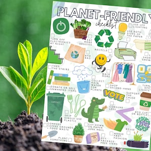 Eco-Friendly Checklist | Save the Planet To-do List