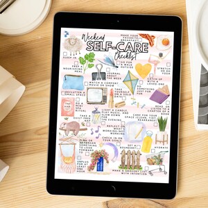 Burnout Recovery Checklist Pack | Digital Detox, Self-Care, Analog Activities (Digital Download) image 5