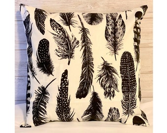 feather proof throw pillow covers