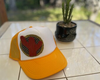 Vintage Cactus Cooler Soda Mesh Trucker 