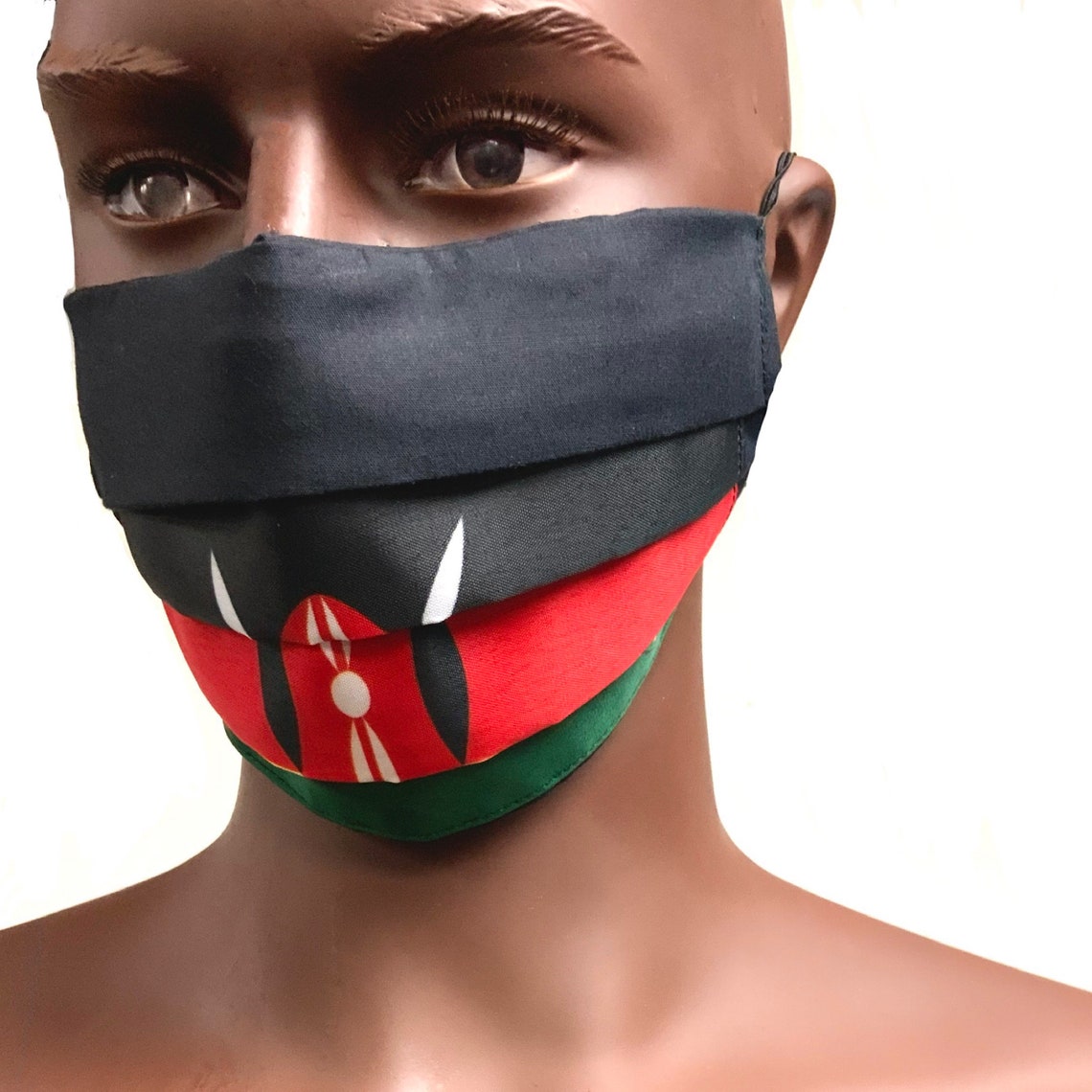 Kenya Face Mask of Nation Protective Mouth Cover Washable Face Etsy