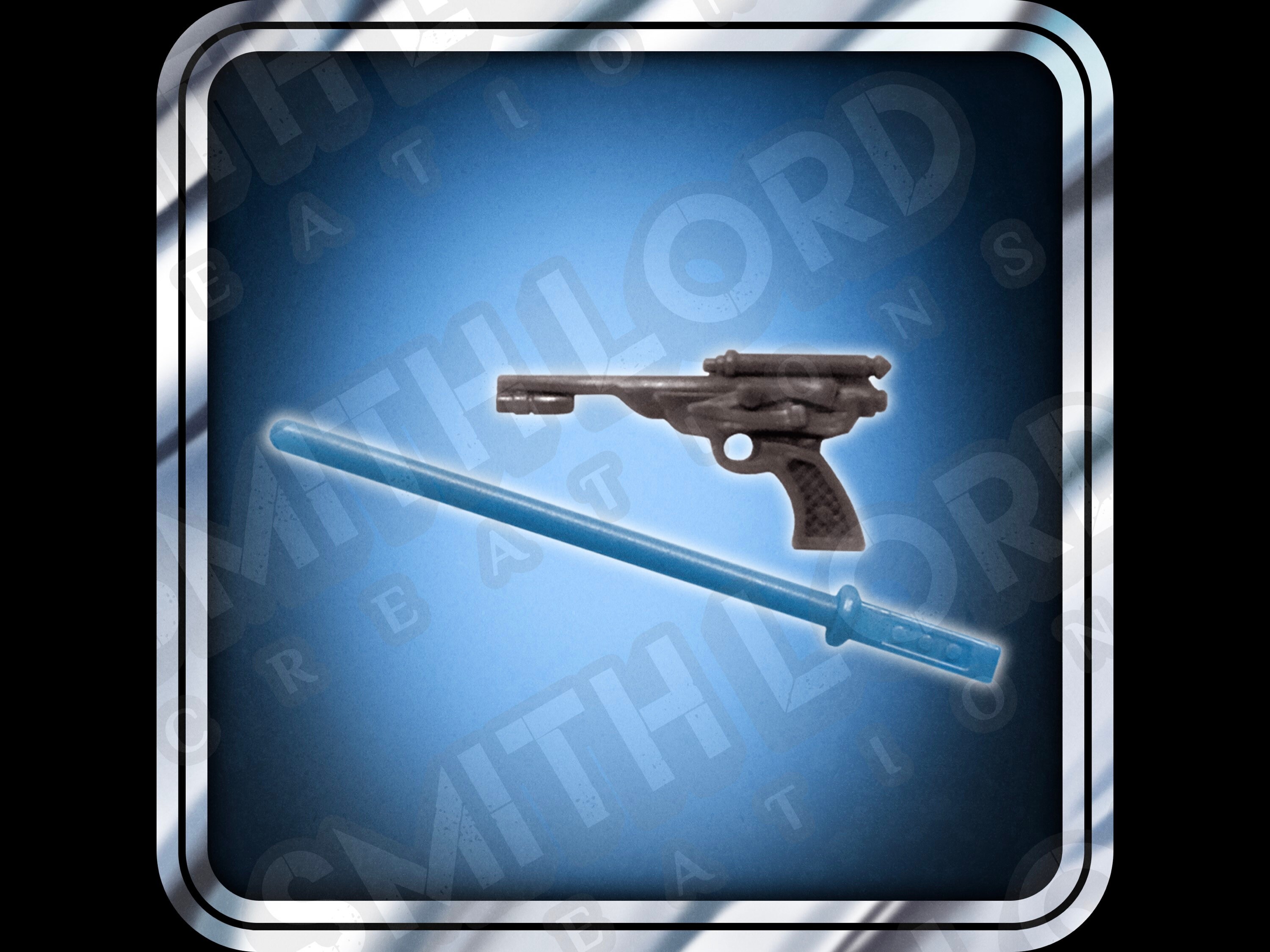 Jedi Luke Replacement Repro Weapons For Star Wars Vintage