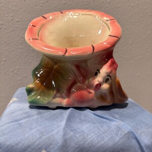Vintage Pixie Elf Planter