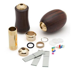 PK79# Gold Kaleidoscope Kits for Woodturning DIY