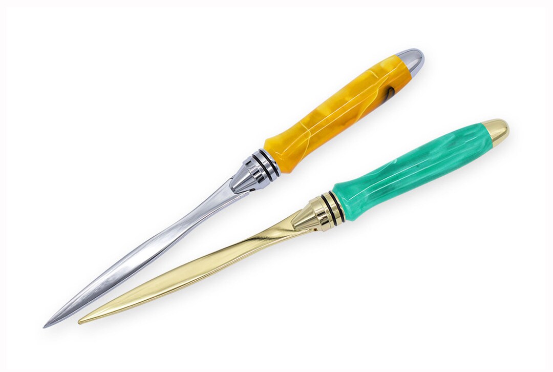 Wavy Style Blade Woodturning Letter Opener Kits RZLO10 Etsy