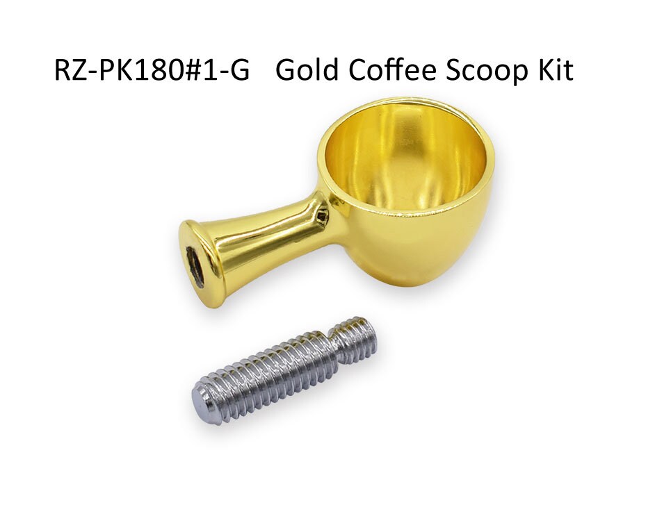 PK1801 Coffee Scoop Kit in Chrome / Gold Etsy