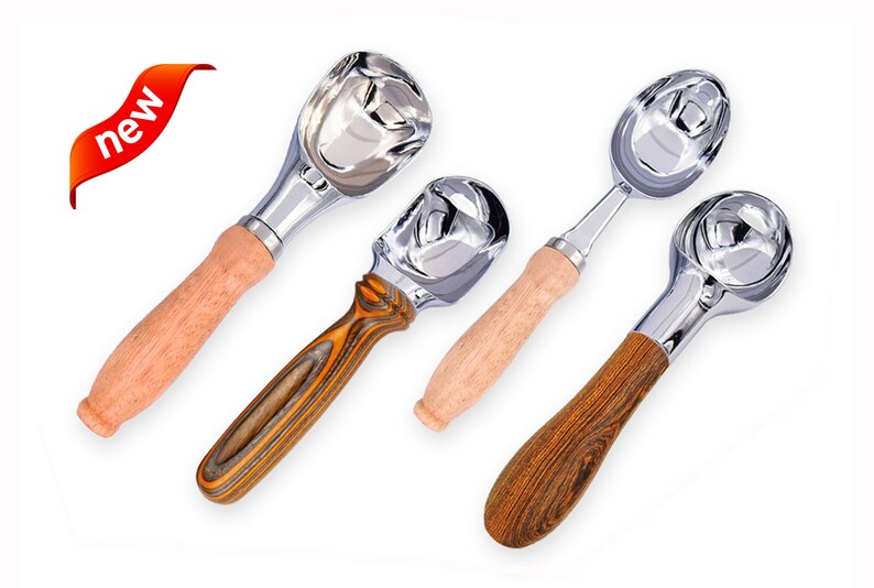 PK482/483/611 Chrome Ice Cream Scoop Kits Ice Cream Etsy