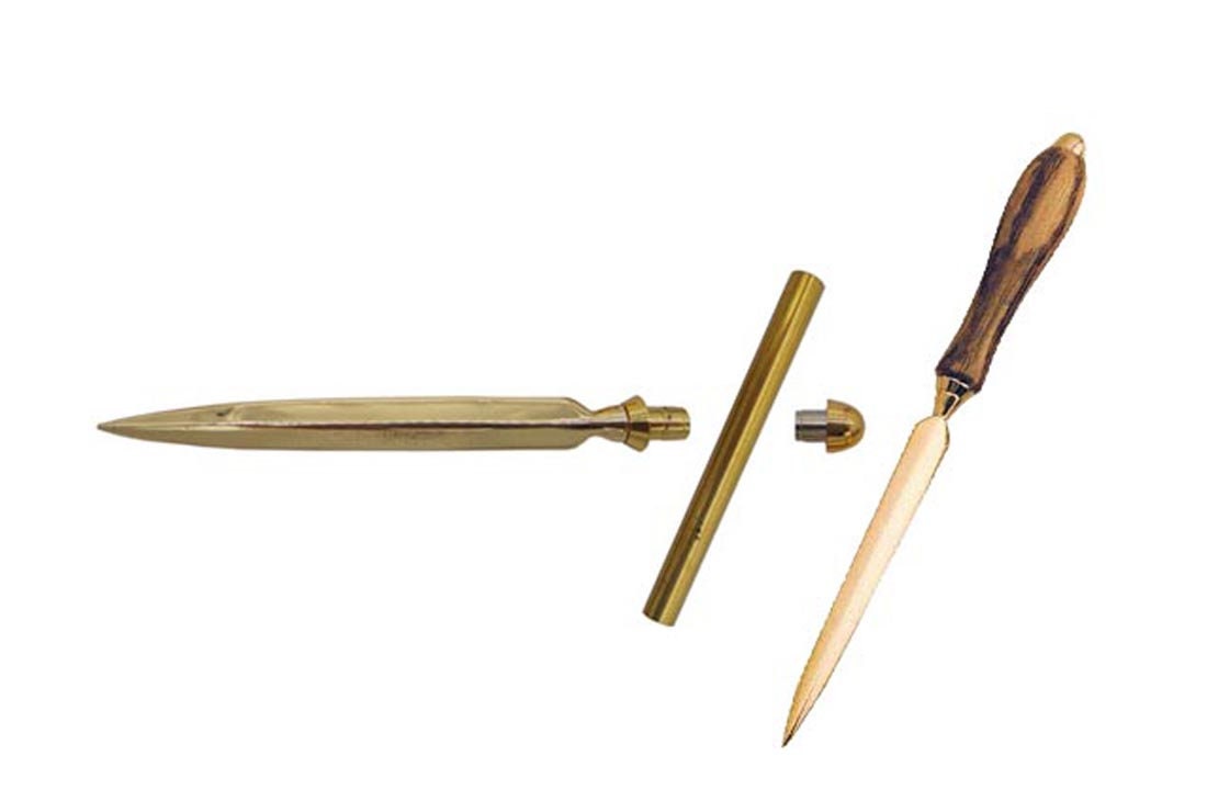 Woodturning Letter Opener Kits Etsy