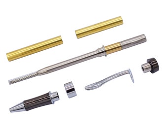 BP415# Tuttle Twist Pen Kit / Boccole per penne / Tubi in ottone Kit di penne per tornitura fai-da-te