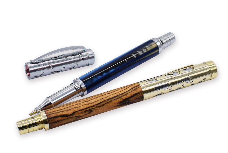 RP315 Filigree Footprint Rollerball Pen Kits Tubes Pen Etsy