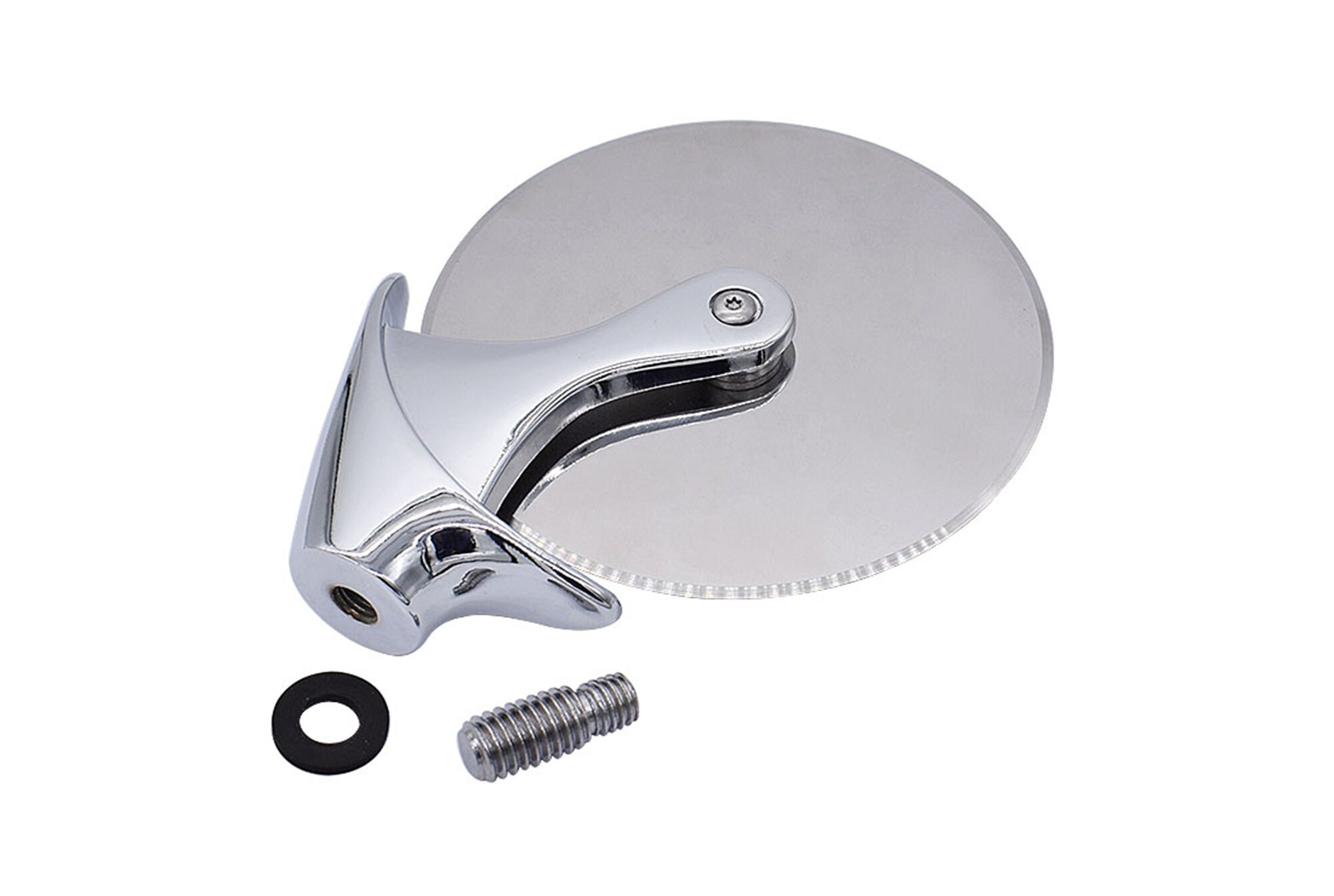 4 Stainless Steel Pizza Cutter Turning Kit - Chrome