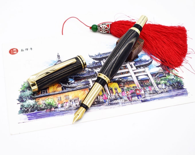 FP51 Upgraded Jr. Gentleman Fountain Pen Kits Woodworking Etsy