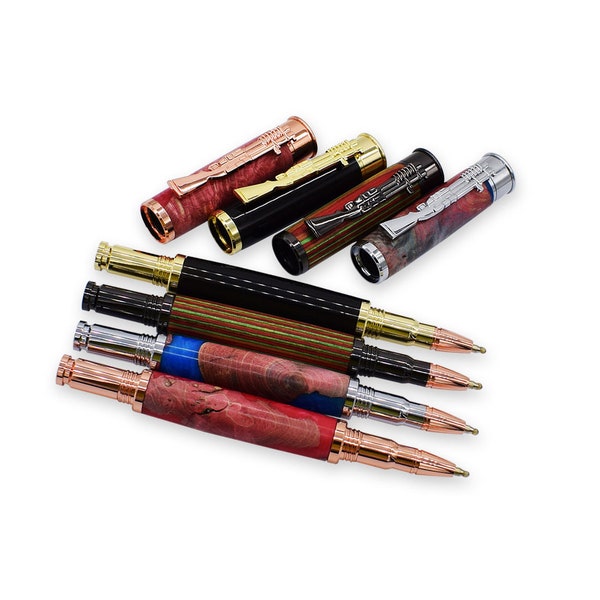 RP379# CN Lake Bullet Rollerball Pen Kits, Tubes, Pen Bushing, Pen Parts