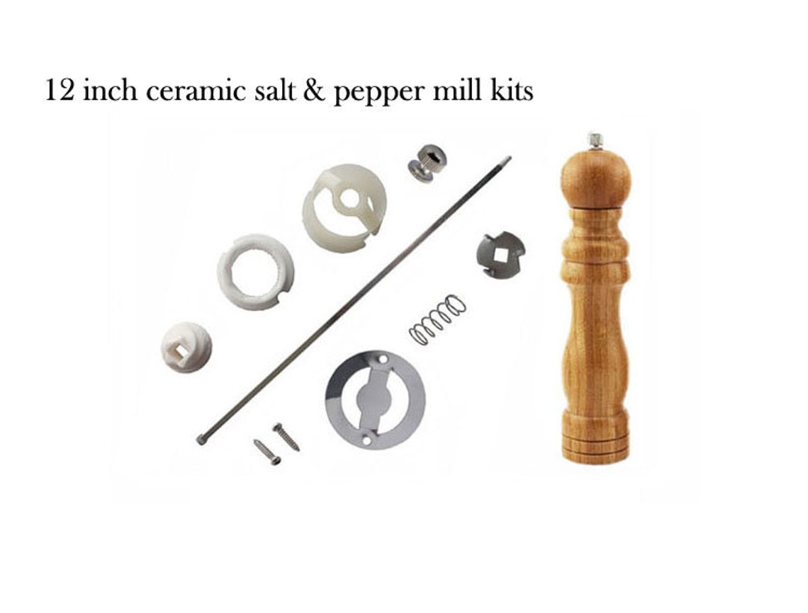 PK95 Ceramic Salt & Pepper Mill Kits Etsy