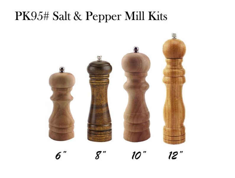 PK95 Ceramic Salt & Pepper Mill Kits Etsy