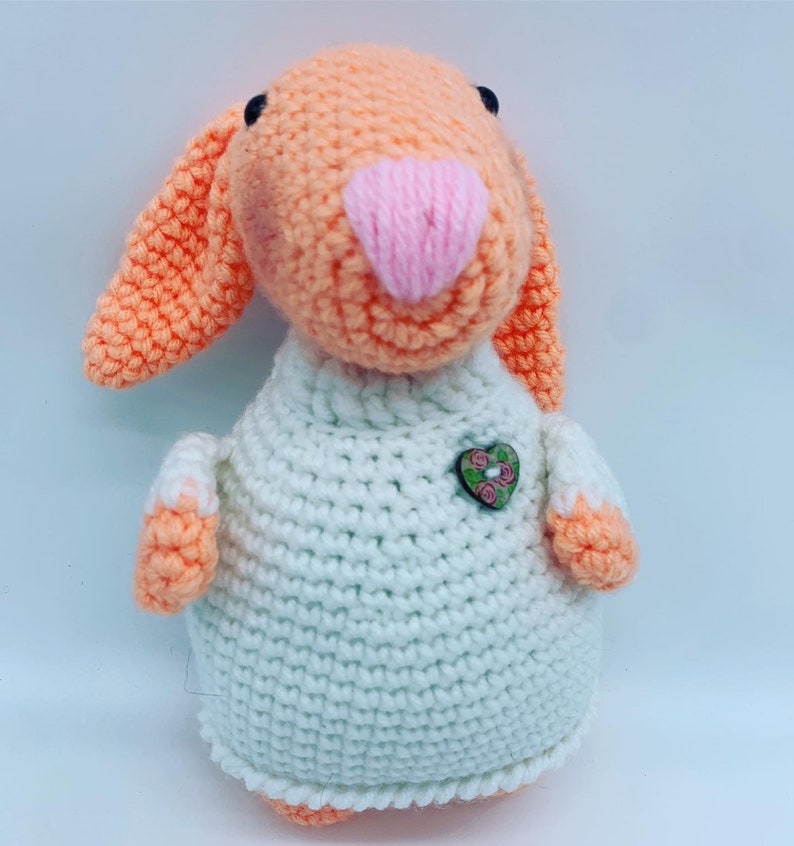 Knitted bunny rabit