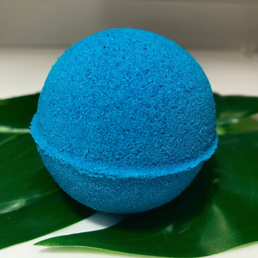Seduction Bath Bomb Deep Blue Bath Bomb Masculine Bath Bomb Citrus Musk ...