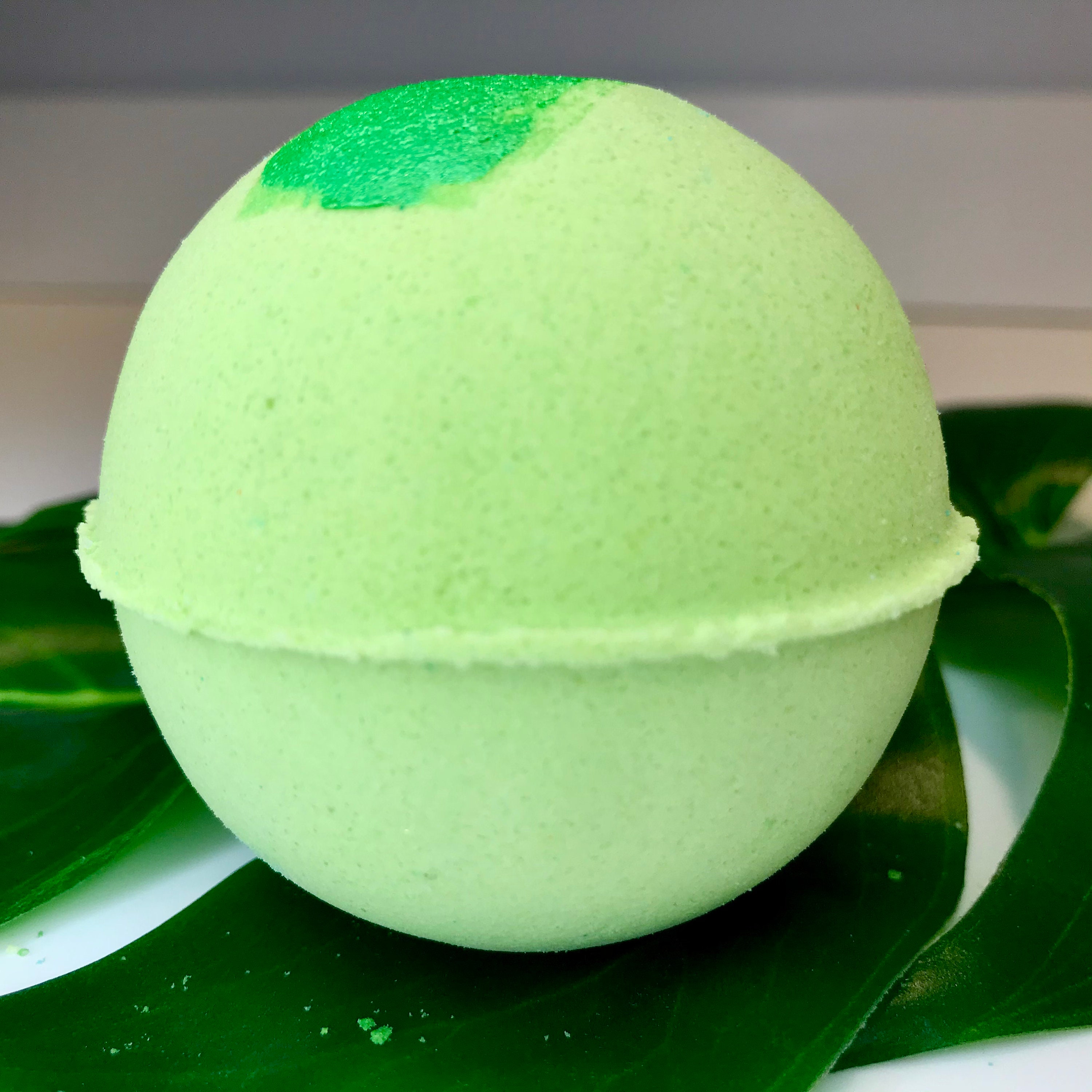 Energy Bath Bomb Lime Green Bath Bomb Lemongrass Essential - Etsy.de