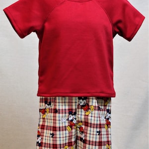 Mickey Shorts with Top