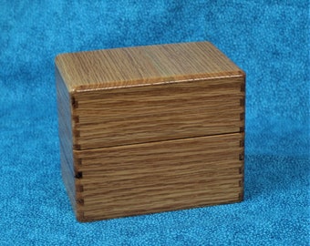 Wooden Recipe Box