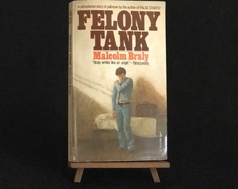 Felony Tank av Malcolm Braly - Pocket Books 1976 - Kultfavorit inom fängelseromanen