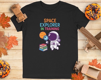 Space Explorer Kids T-Shirt: Future Astronaut Training Tee * Youth T-Shirt