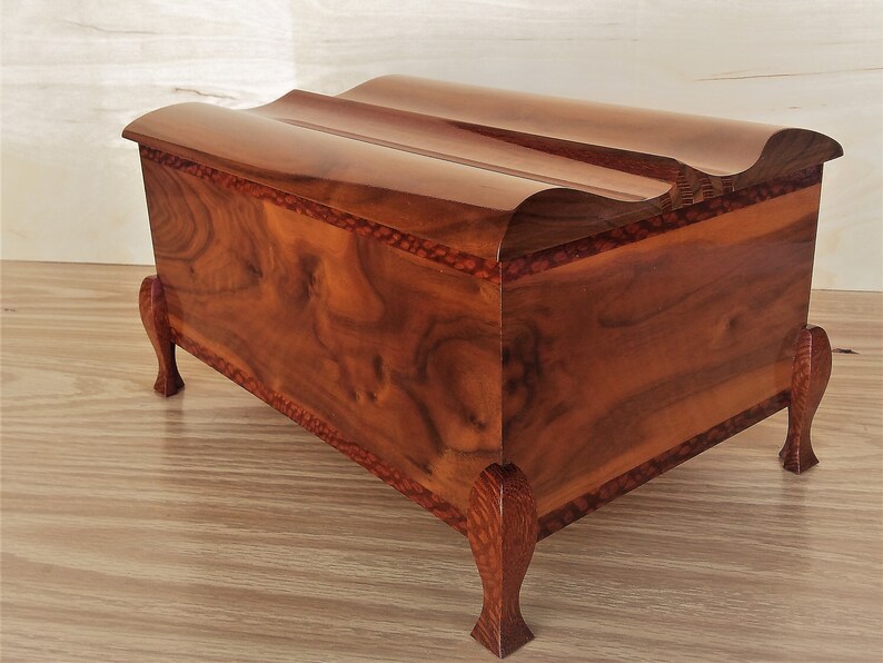 Hand Crafted Wood Keepsake Box Mens Wood Jewelry Box Mens Organizer Handmade Wood Box Jewelry Box Mens Keepsake Box Womens Jewelry Box
