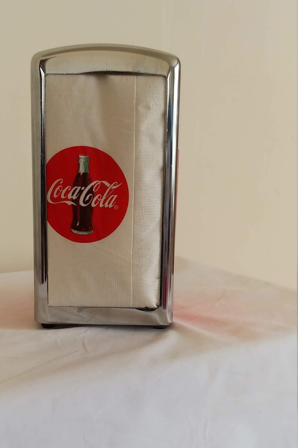 Cocacola Napkin Holder Dispenser 1950's Style With Napkins Etsy