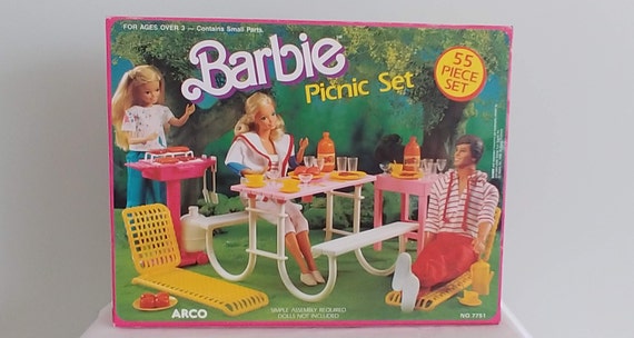 barbie picnic set