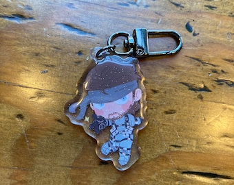 Kawaii Solid Snake Metal Gear Keychain