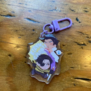 Yakuza Kiryu and Majima Keychain
