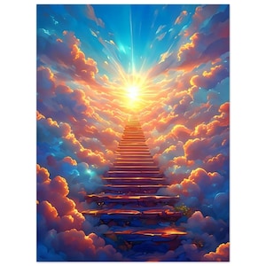 Stairway to Heaven - aluminum print