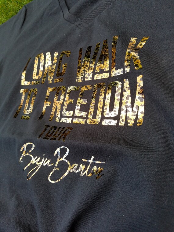 buju banton long walk to freedom t shirt