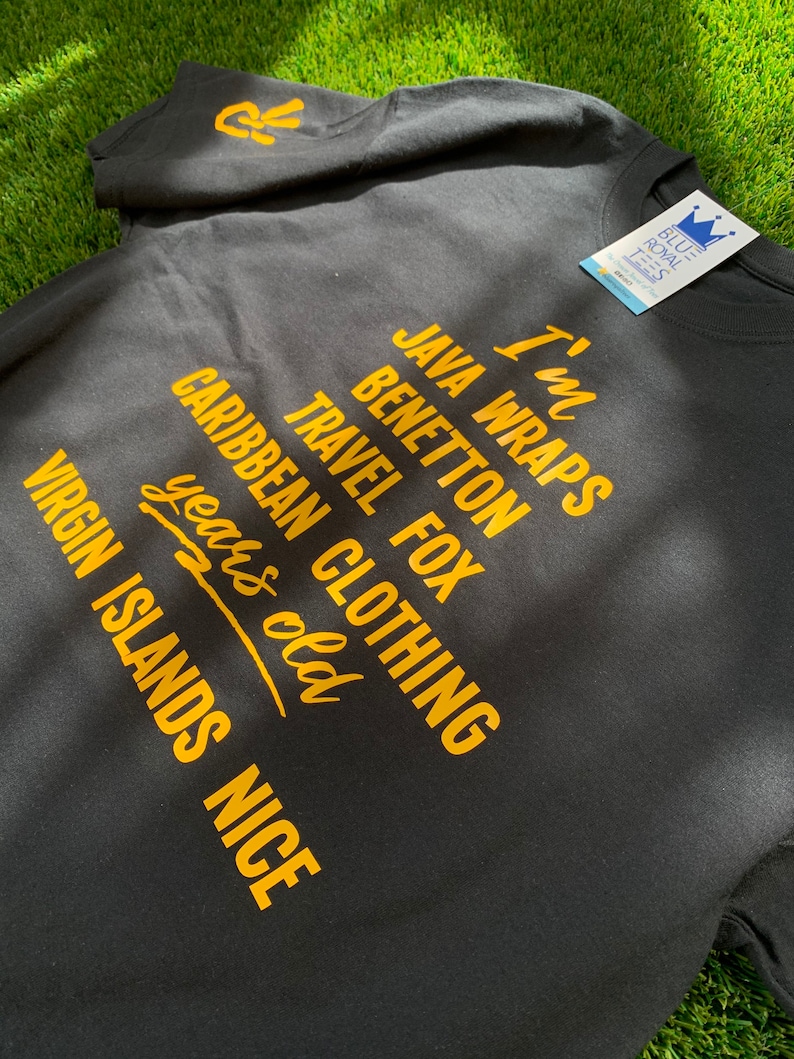 Virgin Islands Tshirt St.croix Thomas John Java Wraps Etsy