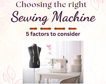 Sewing Machine Beginner's Guide: Choosing Brands & Models