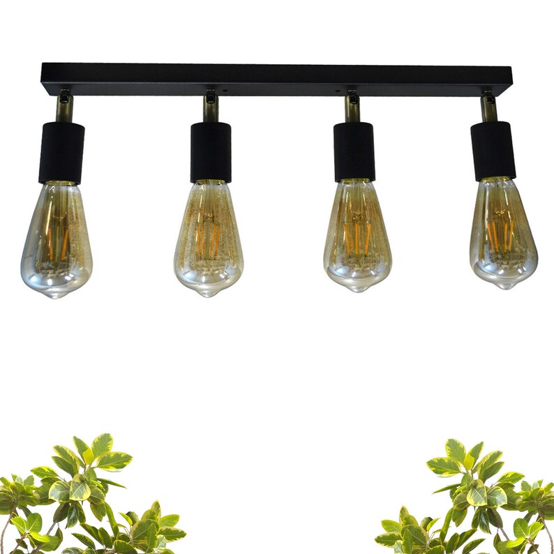 Spot light Ceiling light Wall Light minimalism loft light black swivel light