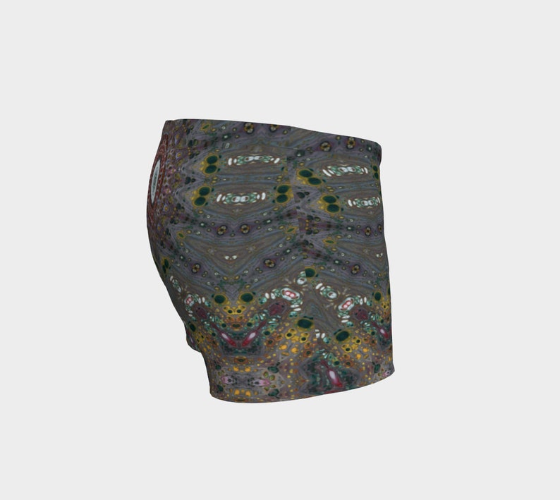 Shorts for women,Summer shorts,stretch shorts,jogging shorts,active wear,Yoga shorts,Pouring Colors DesignSweet LobsterAcrylic paint print