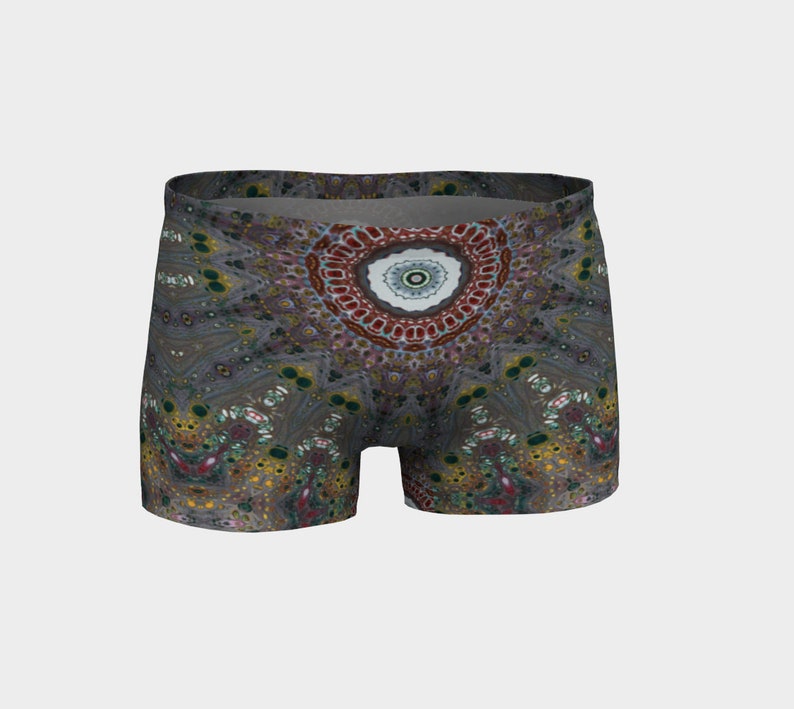 Shorts for women,Summer shorts,stretch shorts,jogging shorts,active wear,Yoga shorts,Pouring Colors DesignSweet LobsterAcrylic paint print
