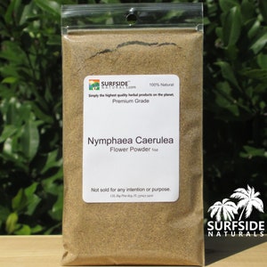 Premium | Blue Lotus Flower Powder | Nymphaeaceae Caerulea