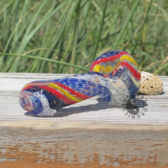 Glass Pipes Glass Pipe Dichroic Glass Pipe Sherlock Etsy