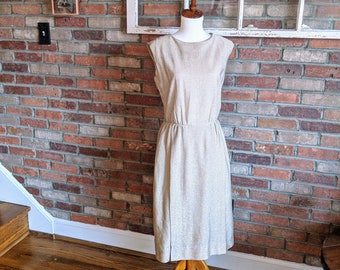 Vintage 1960's Shimmering Gold Party Dress