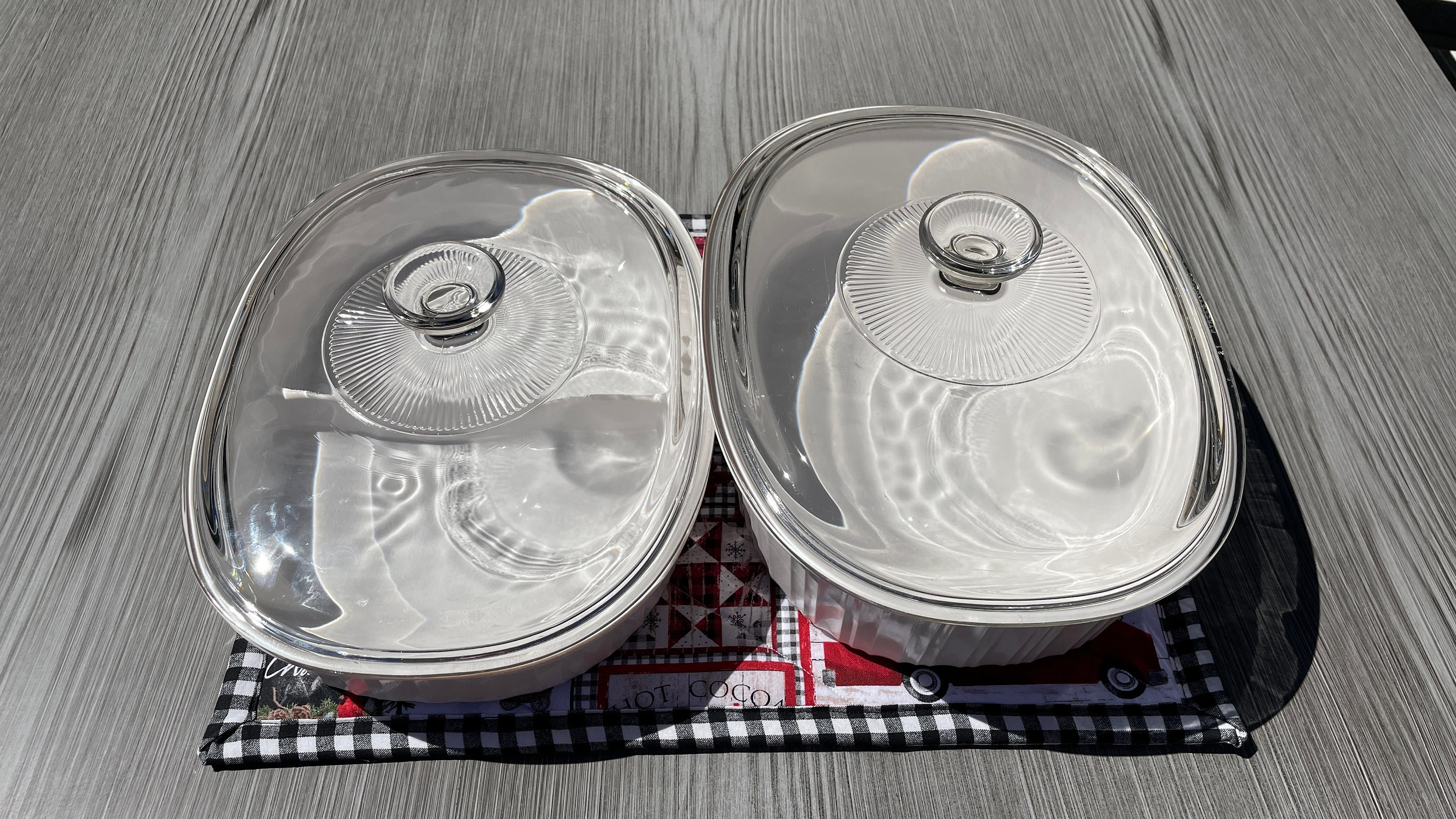 Quilted Hot Pad Quilted Trivet Barn Buffalo Check Large Etsy