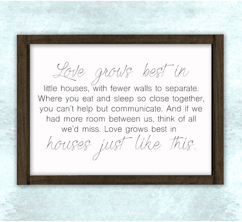 Love Grows Best in Little Houses Just Like This SVG / PNG ...