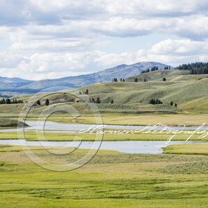 Yellowstone River in Wyoming 11x14 Print Only