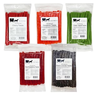 Amish Licorice Twists (Three 16 oz. Bags)