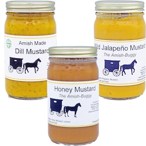 Amish Made Mustards 7 oz. All Natural