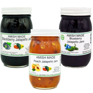 Jalapeno Jams 18 oz. (Set of 2) Amish Made