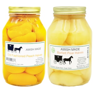 All Natural Amish Made Fruits and Vegetable