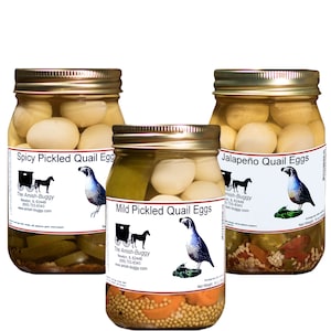 Quail Eggs 2 jars